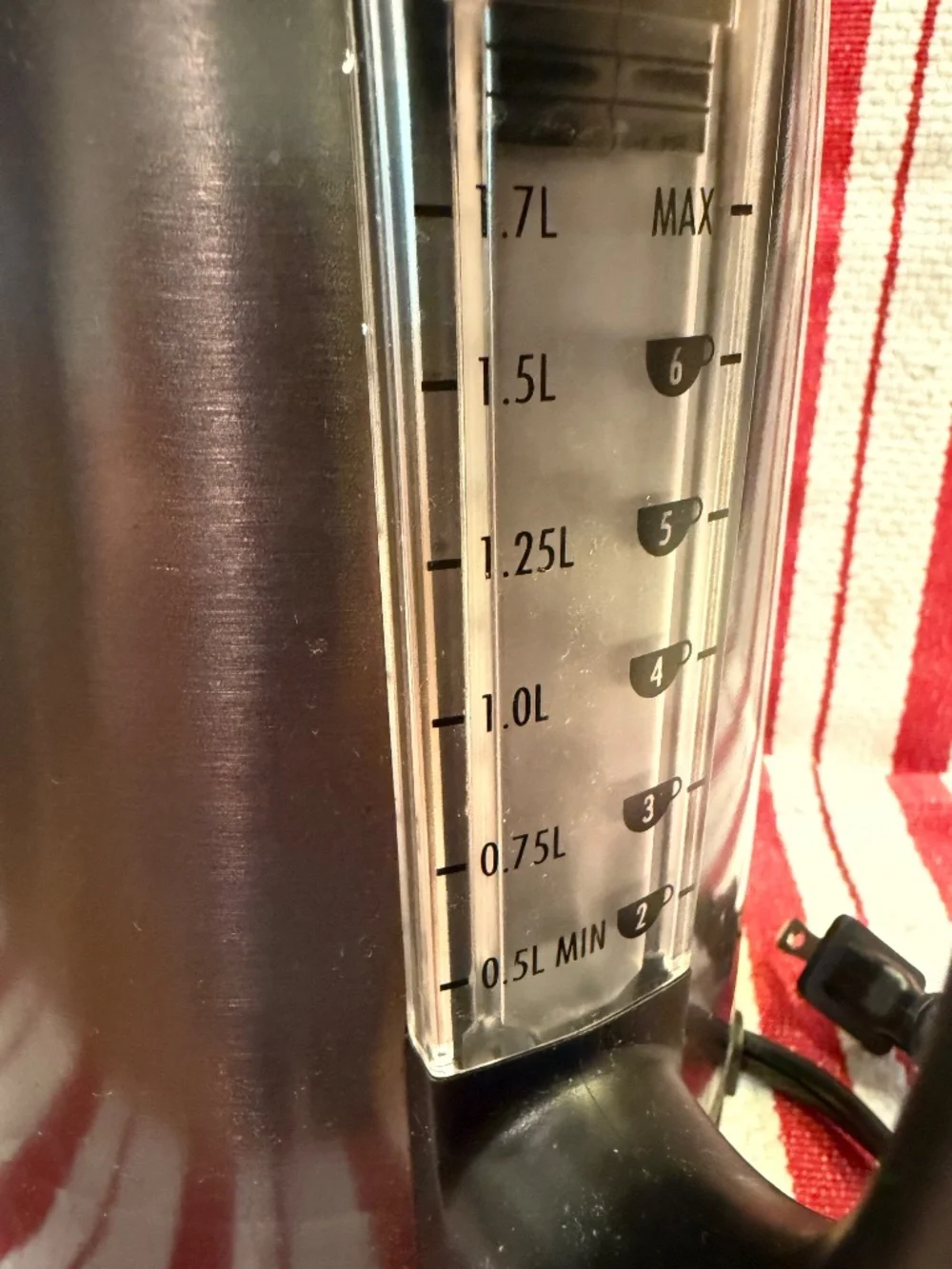 Hamilton Beach Corded Variable Temperature Stainless Steel Kettle - 1.7 Liters
